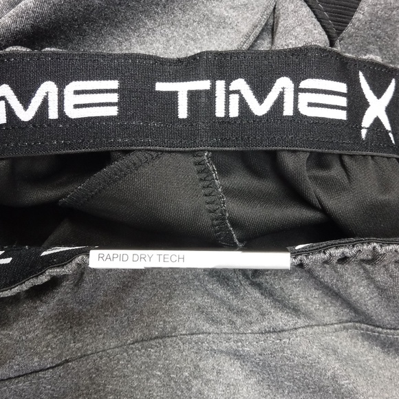 Game Time Rapid Dry Tech Black Accent on GrayElastic Waistband Athletic Pant - Picture 7 of 8